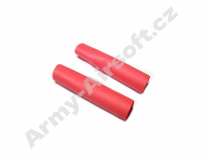 Bužírka 3,2mm červená - 2 ks - JeffTron  Airsoft