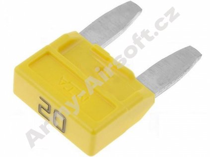 Plochá pojistka mini - 20A  Airsoft