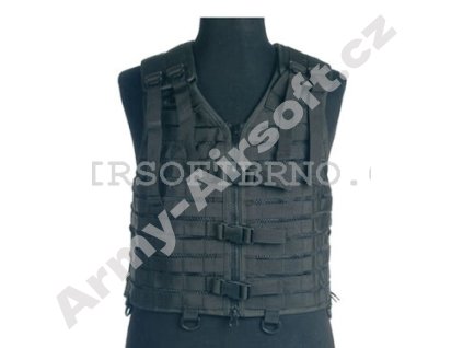 Taktická vesta MODULAR systém ČERNÁ  Airsoft