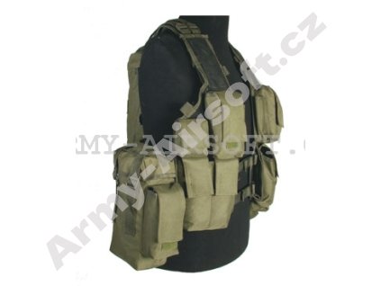 Taktická vesta 12 zelená  Airsoft