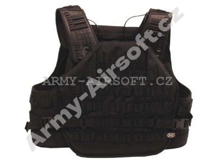 Taktická vesta Molle Armor černá  Airsoft