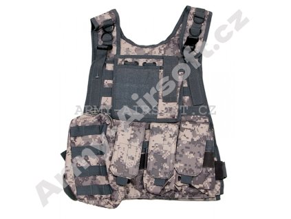 Taktická vesta MOLLE light ACU Warrior  Airsoft