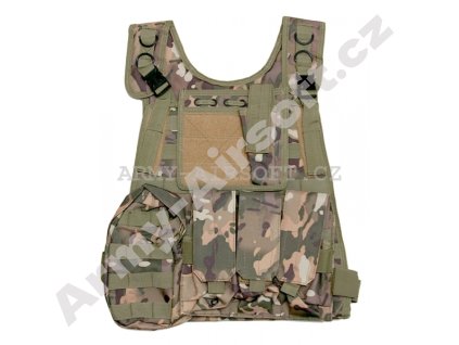 Taktická vesta MOLLE light Multicam Warrior  Airsoft