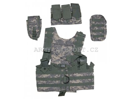 Taktická vesta MOLLE waist ACU Warrior