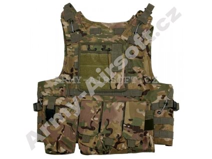 Taktická vesta MOLLE wire+ Multicam Warrior  Airsoft