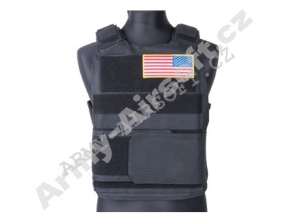 Taktická vesta PT Tactical Body Armor - Black - ACM  Airsoft