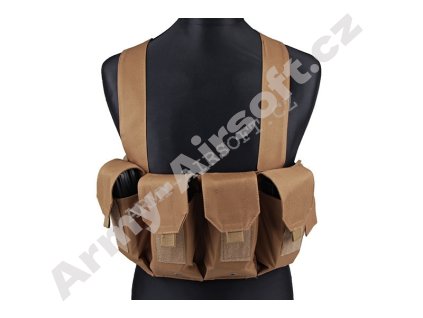 Vesta Chest Rigg - TAN - ACM  Airsoft