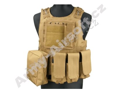 Taktická vesta AAV FSBE - COYOTE - ACM  Airsoft