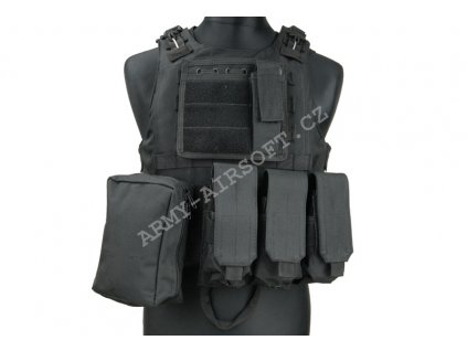 Taktická vesta AAV FSBE - Black - ACM