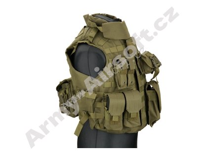 Taktická vesta Interceptor Body Armour - Olive - ACM  Airsoft