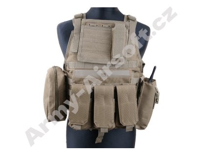 Vesta typu Plate Carrier Side Cummerbund System Coyote - ACM  Airsoft