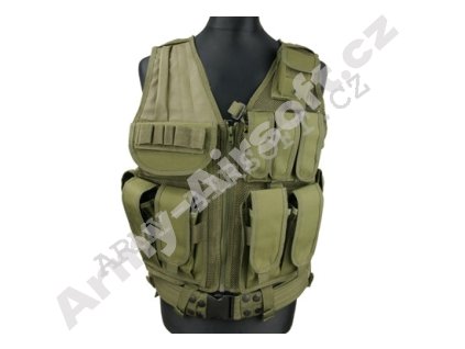 Taktická vesta modulární v.2 Olive - ACM  Airsoft