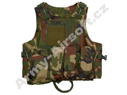 Taktická vesta AAV FSBE - Woodland - ACM  Airsoft