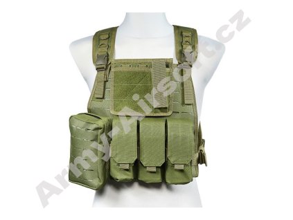 Taktická vesta MBSS Laser Cut Olive - GFC  Airsoft