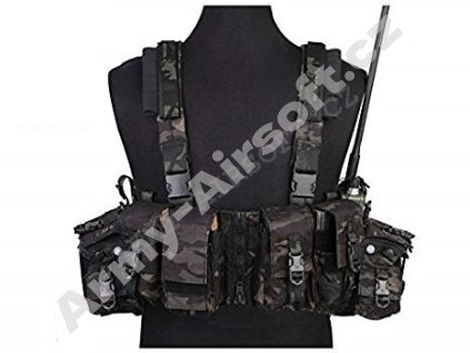 Taktická vesta Chest Rig LBT 1961A-R (Multicam Black) - EMERSON  Airsoft