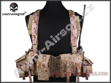 Taktická vesta Chest Rig LBT 1961A-R (AOR1) - EMERSON  Airsoft