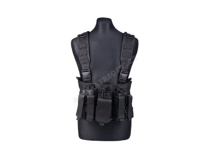 Taktická vesta Chest Rig MOLLE - Black - GFC