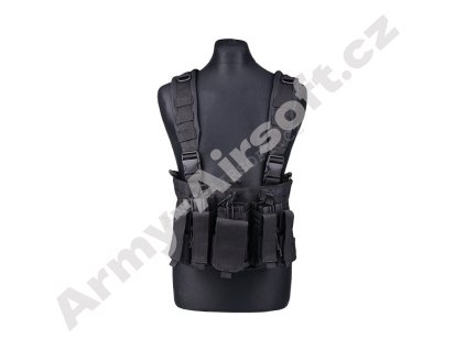 Taktická vesta Chest Rig MOLLE - Black - GFC  Airsoft