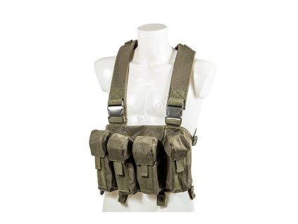 Taktická vesta chest rig Black River V2 Olive - Evolution Airsoft