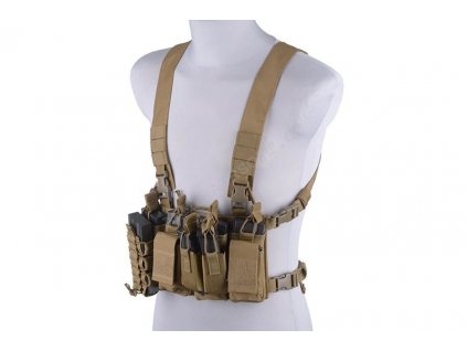 Taktická vesta Fast Chest Rig TAN - GFC