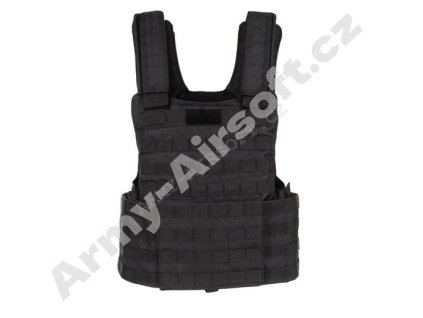 Vesta taktická MOLLE II vyztužená ČERNÁ - MFH  Airsoft