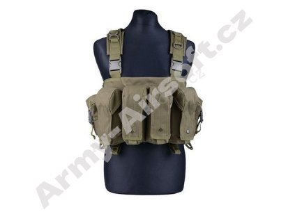 Taktická vesta Commando Chest Olivová - GFC  Airsoft