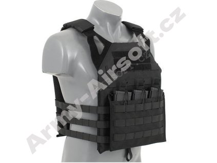 Taktická vesta Jump Plate Carrier V2 velká Černá - ACM  Airsoft