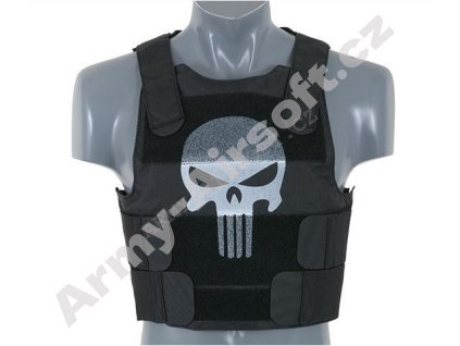 Taktická vesta Skull Černá - ACM  Airsoft