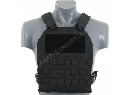 Taktická vesta Plate Carrier s pláty Black - ACM