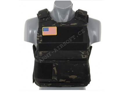 Taktická vesta PT Tactical Body Armor Multicam Black - ACM