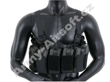 Chest Rig otevřený Černý - ACM  Airsoft