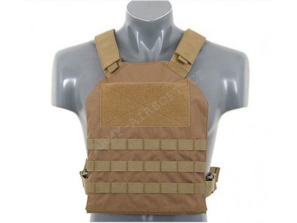 Taktická vesta Plate Carrier s pláty Coyote - ACM