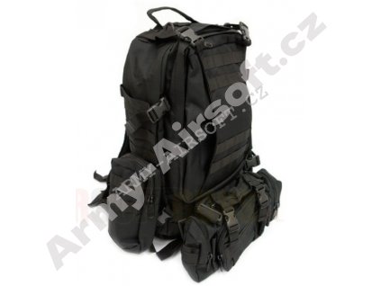 Batoh 3L-Day Assault Pack - Black - ACM  Army shop