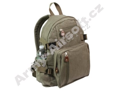 Batoh VINTAGE JUMBO ZELENÝ  Army shop