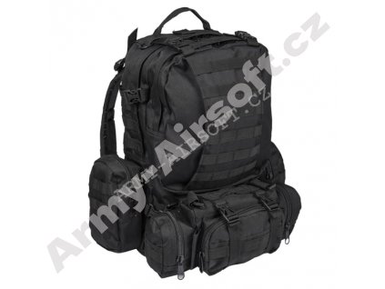 Batoh DEFENSE MODULAR s ledvinou ČERNÝ  Army shop