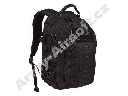 Batoh MISSION 45 litrů s vazbou LASER CUT Black  Army shop