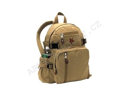 Batoh VINTAGE COMPACT STAR KHAKI  Army shop