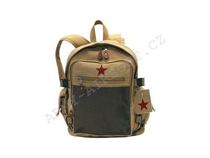 Batoh DELUXE VINTAGE STAR KHAKI  Army shop