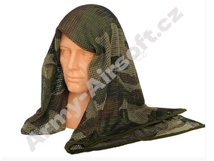 Maskovací šátek Baracuda Woodland - Big Dragon  Army shop