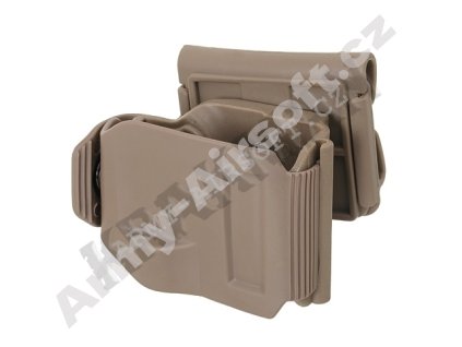 Klips na zbraně GLOCK - TAN ACM  Airsoft