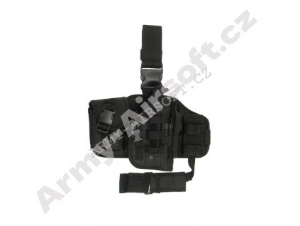 Taktické pouzdro stehenní Black - GFC  Airsoft