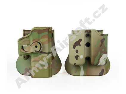Plastové pouzdro Glock+sumka Multicam - ACM  Airsoft
