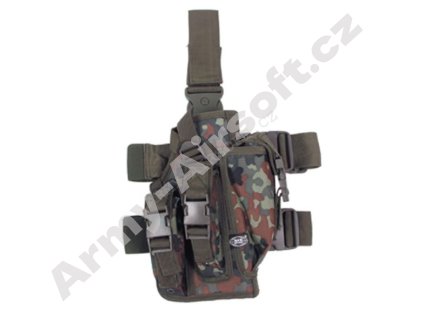 Pouzdro na pistol a zásobníky stehenní pravé FLECKTARN - MFH  Airsoft