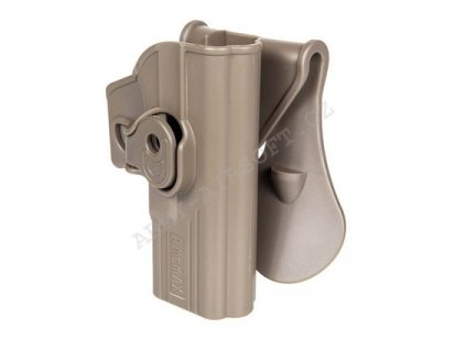 Polymerové pouzdro pro pistole série G (tan) - AMOMAX