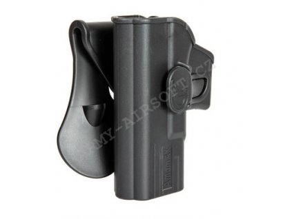 Polymerové pouzdro pro  Glock 19/23/32 Replicas Levé (černé) - AMOMAX