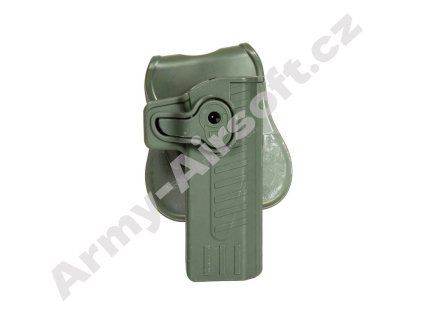 Pouzdro taktické pravé Hi-Capa olive - Ultimate Tactical  Airsoft