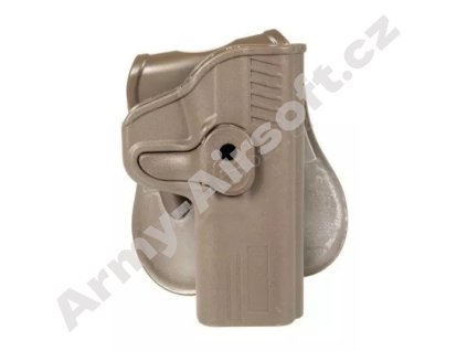 Pouzdro taktické Glock levé TAN - Ultimate Tactical  Airsoft