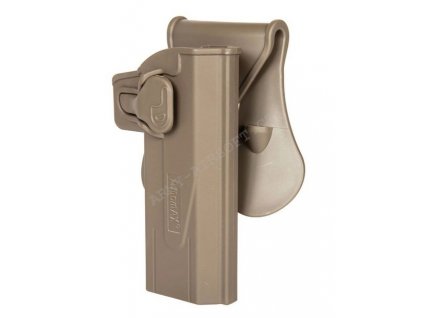 Polymerové pouzdro pro pistole Hi-Capa (FDE) - AMOMAX  Airsoft