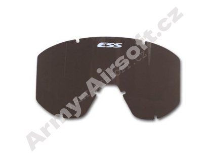 Sklo náhradní pro taktické brýle ESS tmavé  airsoft
