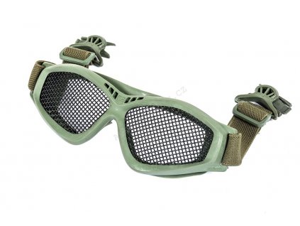 Taktické brýle s mřížkou Black River pro helmu FAST (olive) - Evolution Airsoft  airsoft